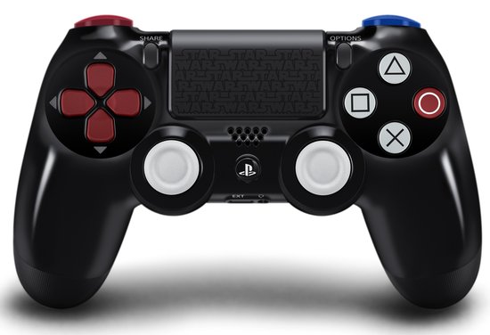 Sony Wireless Dualshock PlayStation 4 Controller (Darth Vader) (PS4), Sony Computer Entertainment