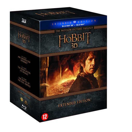 The Hobbit Trilogy Extended Edition (2D+3D) (Blu-ray), Peter Jackson