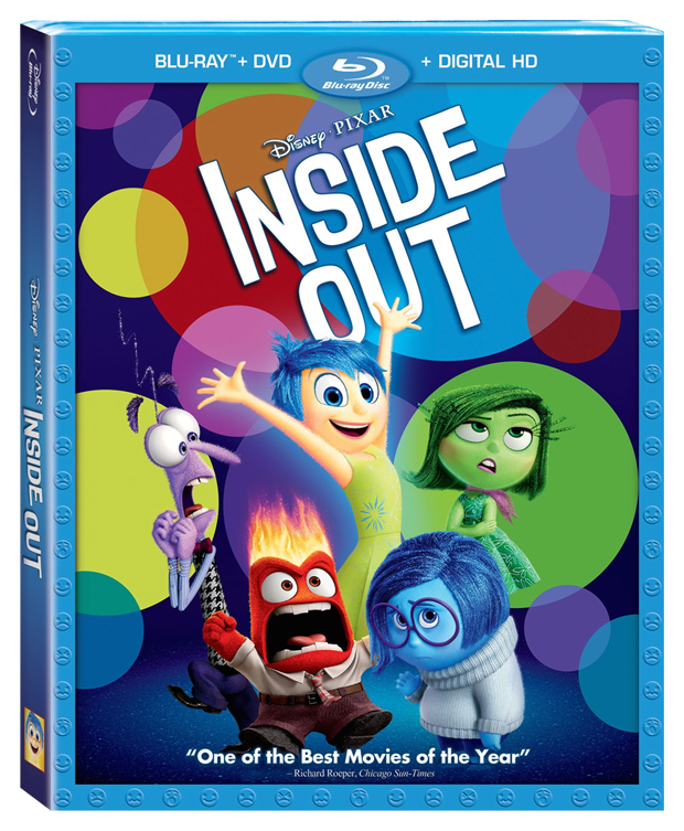 Inside Out (Binnenstebuiten) (Blu-ray), Pete Docter, Ronaldo Del Carmen