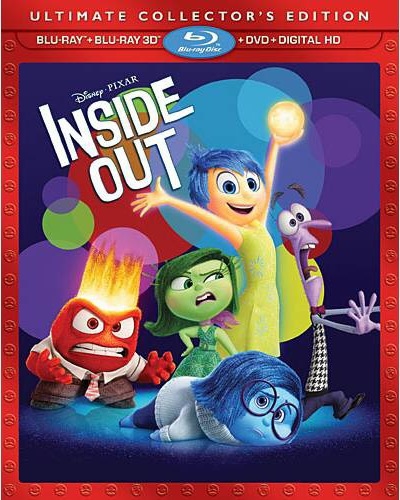 Inside Out (Binnenstebuiten)(2D+3D) (Blu-ray), Pete Docter, Ronaldo Del Carmen