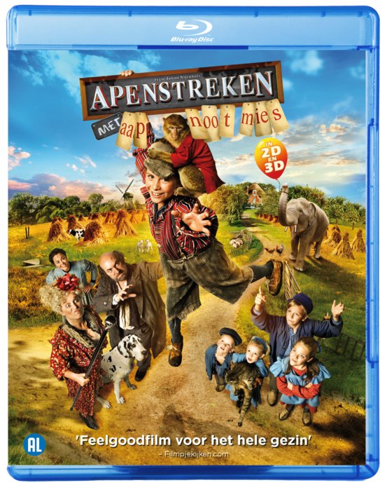 Apenstreken (2D+3D) (Blu-ray), Johan Nijenhuis