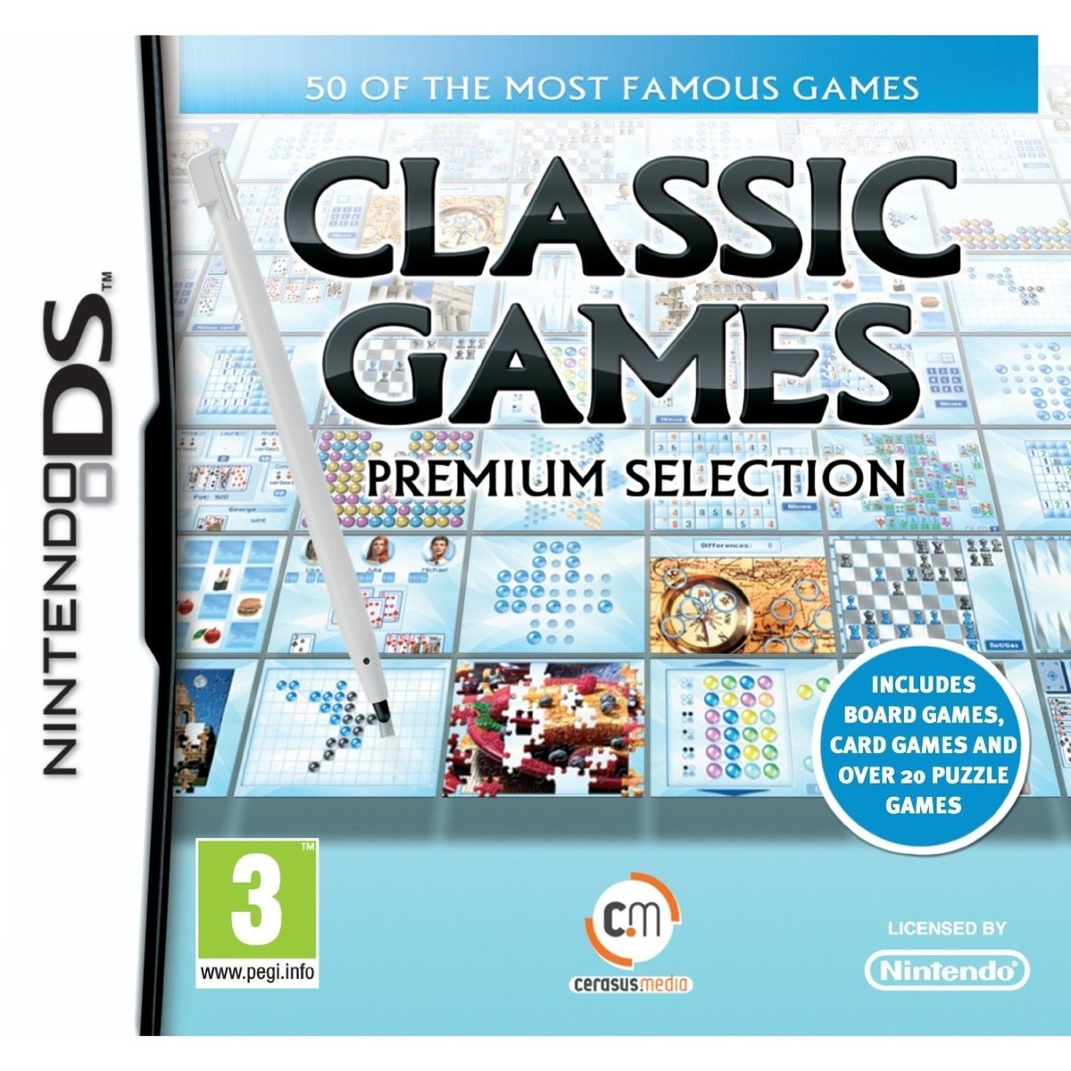 Classic Games: Premium Selection (NDS), Cerasus Media