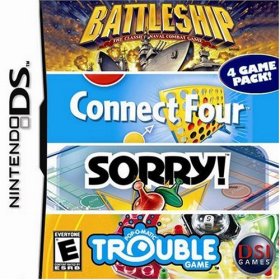 4 Game Pack (Battleship/Connect Four/Sorry!/Trouble)(US Import) (NDS), DSI Games