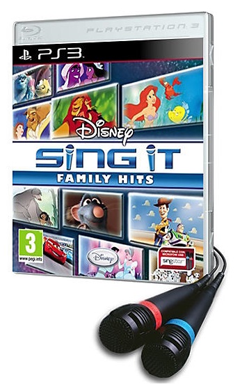 Disney Sing It: Family Hits + 2 Bedrade Microfoons (PS3), Zoë Mode
