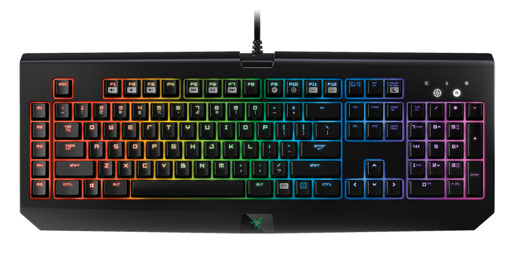 Razer BlackWidow Chroma Gaming Keyboard (US Layout) (PC), Razer