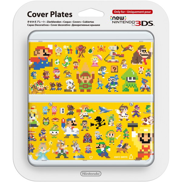 New 3DS Coverplates 29: 8-Bit Mario (3DS), Nintendo