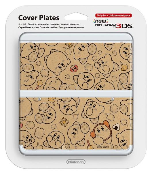 New 3DS Coverplates 21: Kirby (bruin) (3DS), Nintendo