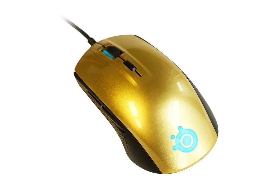 SteelSeries Rival 100 Optical Gaming Mouse (alchemy gold) (PC), SteelSeries