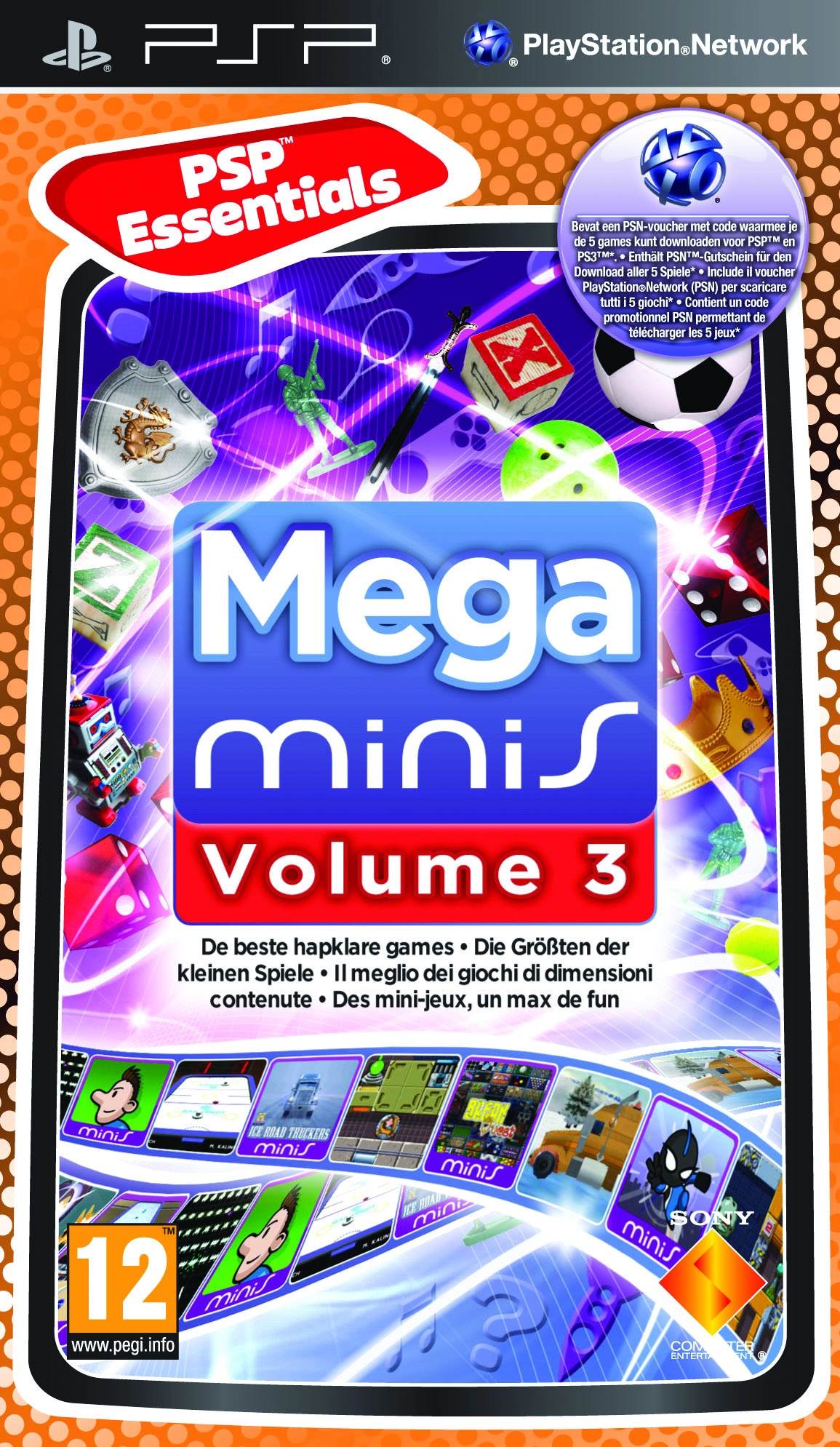 Mega Mini's Compilation vol.3 (PSP), Sony Computer Entertainment