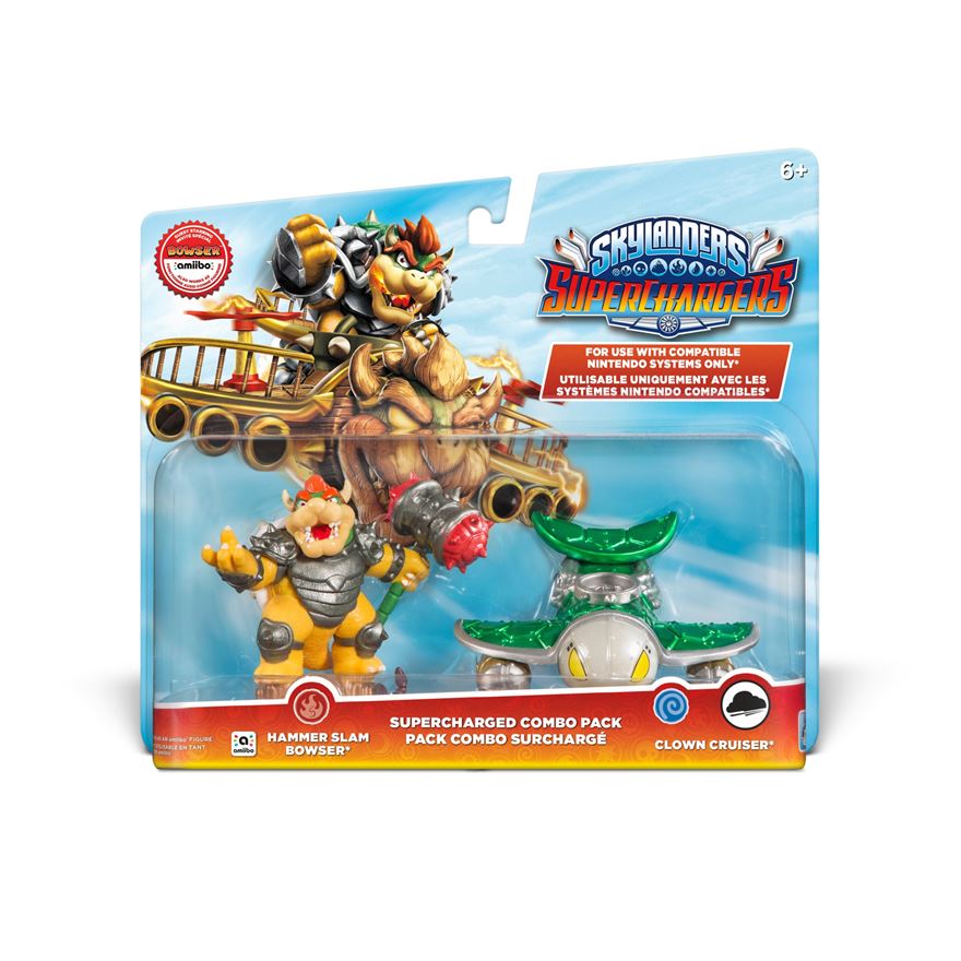 Skylanders: Superchargers Combo Pack (Bowser) (NFC), Toys For Bob