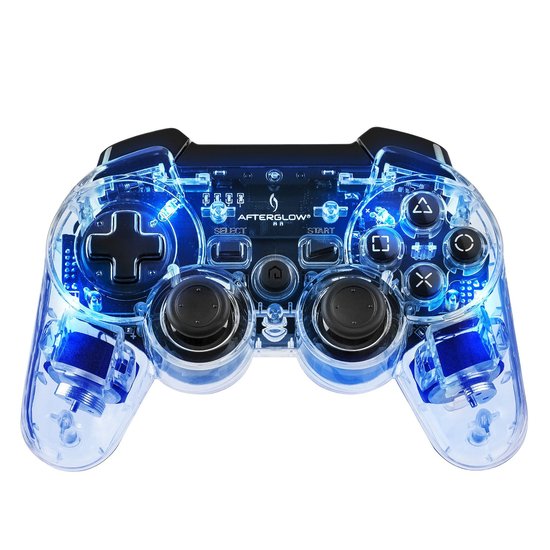 Afterglow Wired Controller (blauw) (PS3), PDP