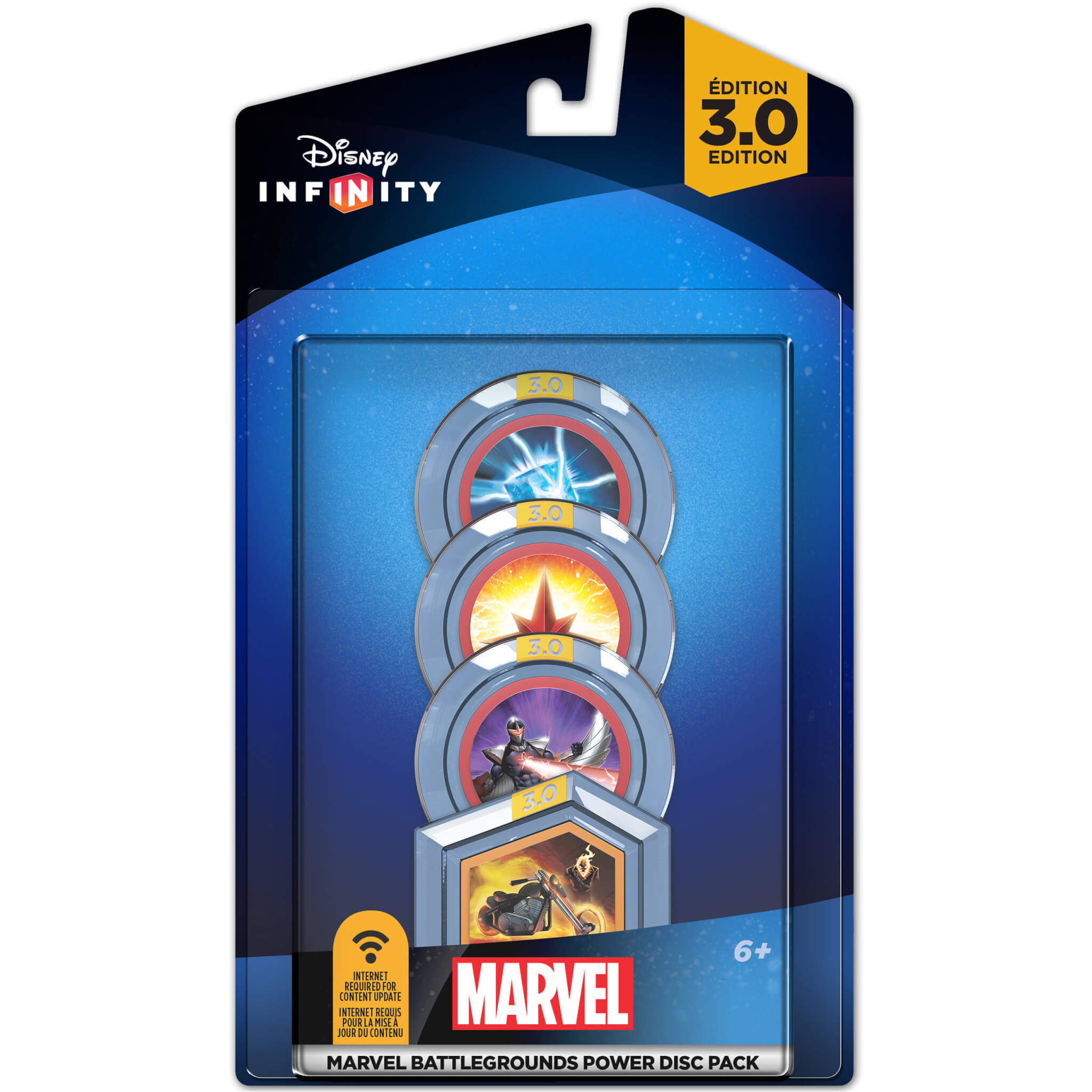 Disney Infinity 3.0 Power Discs Marvel (4 Pack) (NFC), Disney Interactive 