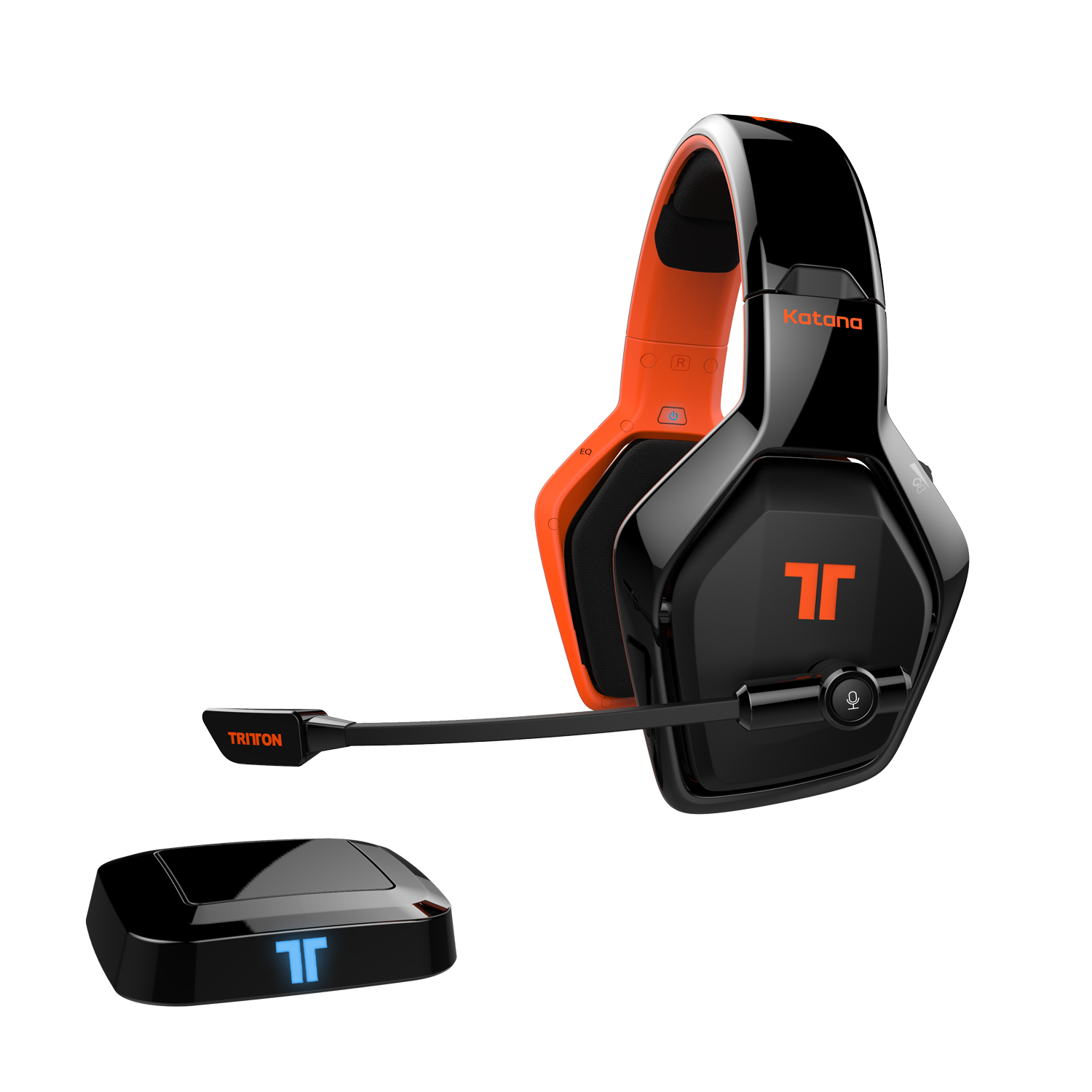 Tritton Katana 7.1 Wireless Gaming Headset (zwart) (PC/PS4/XboxOne) (PC), Tritton