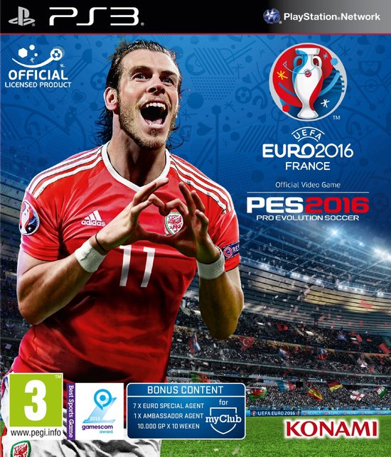 PES 2016: UEFA EURO 2016 (PS3), Konami