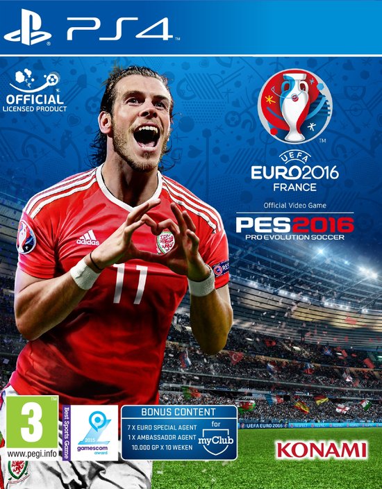 PES 2016: UEFA EURO 2016 (PS4), Konami