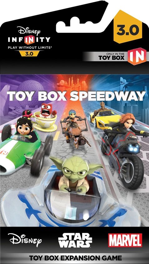 Disney Infinity 3.0 Toy Box Speedway Expansion Game (NFC), Disney Infinity