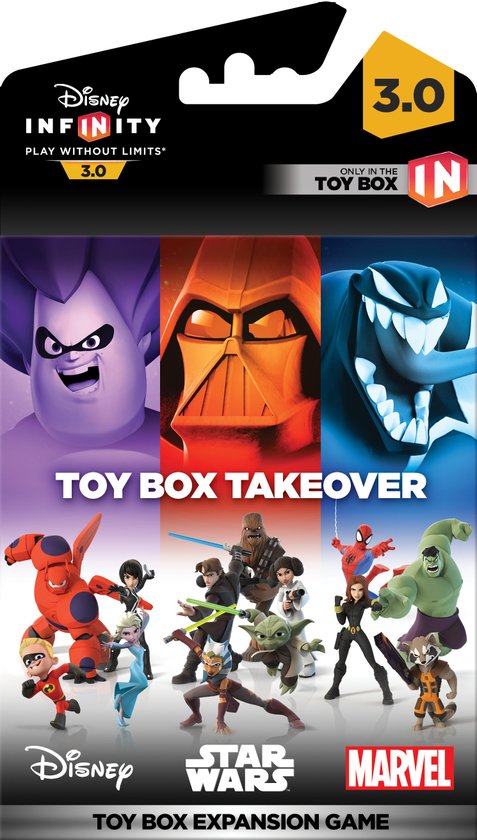 Disney Infinity 3.0 Toy Box Takeover Expansion Game (NFC), Disney Interactive