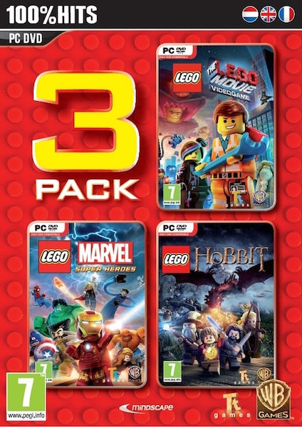 LEGO Box 3-in-1 (Movie/Marvel/Hobbit) (PC), Travellers Tales