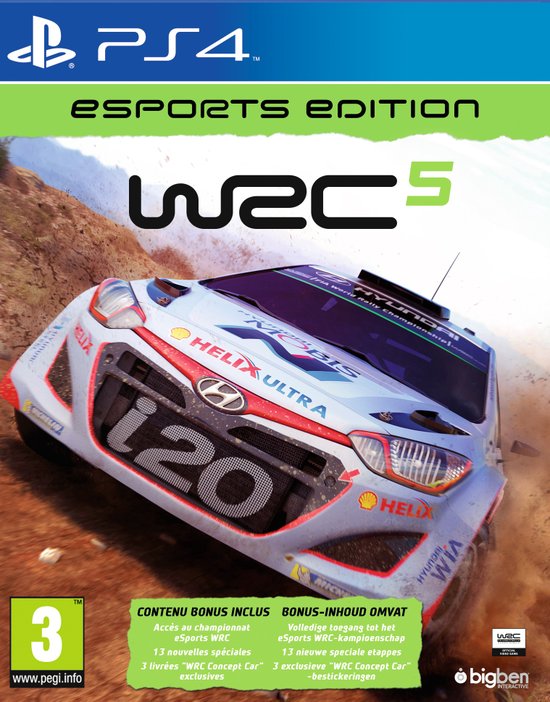WRC: FIA World Rally Championship 5 Esports Edition (PS4), Kylotonn Games 