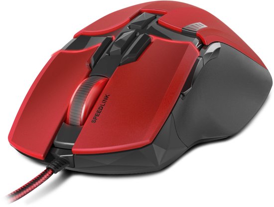 Speedlink Kudoz Z-9 Gaming Mouse (rood) (PC), Speedlink
