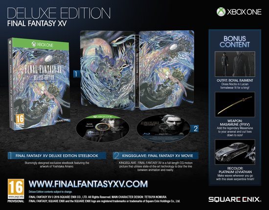 Final Fantasy XV Deluxe Edition (Xbox One), Square Enix