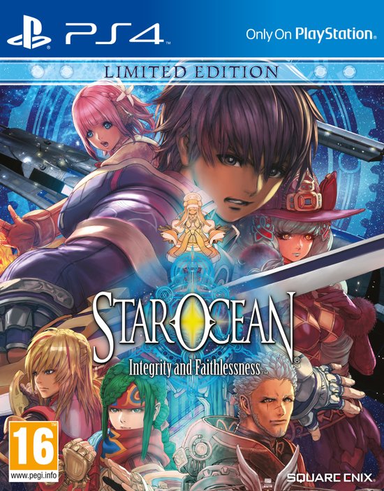 Star Ocean V: Integrity and Faithlessness Limited Edition (PS4), Square Enix