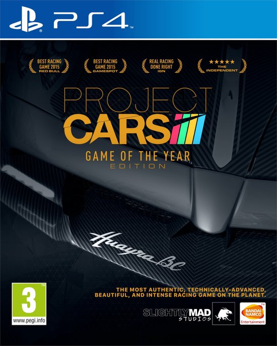 Project Cars: Game of the Year Edition (PS4), Namco Bandai