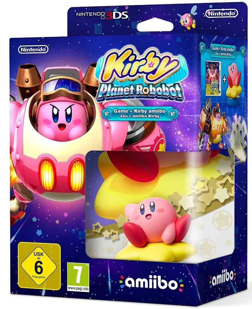 Kirby: Planet Robobot Game + Kirby amiibo (3DS), Nintendo