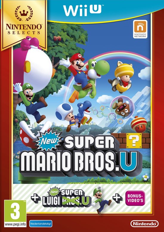 New Super Mario Bros. + New Super Luigi U (Nintendo Selects) (Wiiu), Nintendo