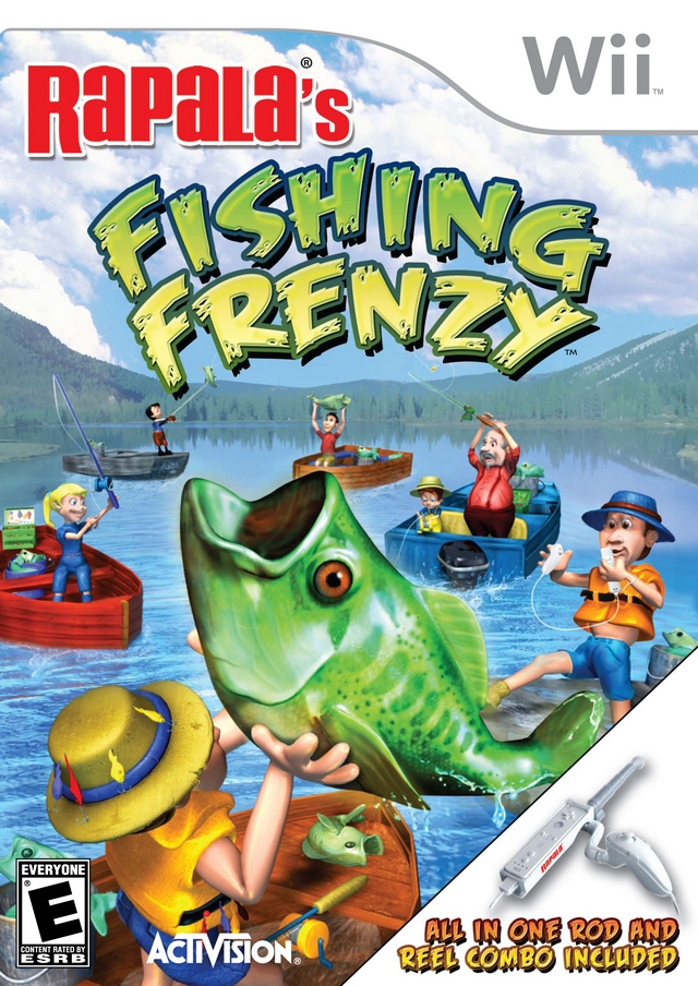 Rapala Fishing Frenzy (Wii), Activision 