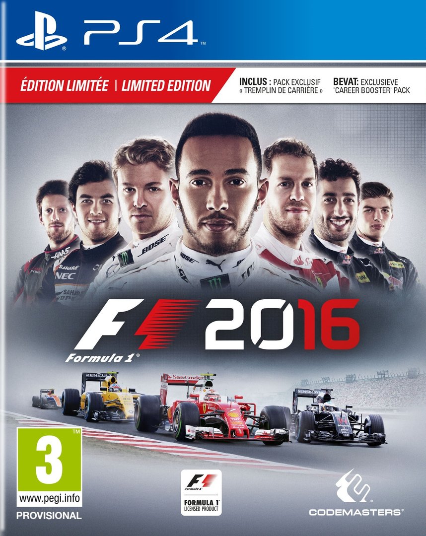 F1 2016 Limited Edition (PS4), Codemasters