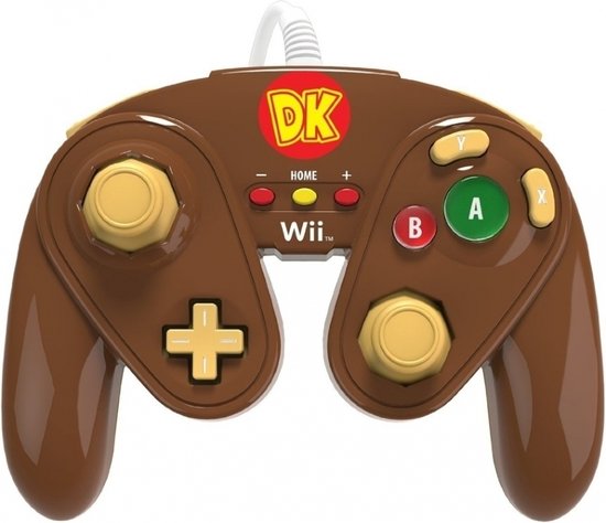 PDP Super Smash Bros Controller (Donkey Kong Brown) (Wiiu), PDP