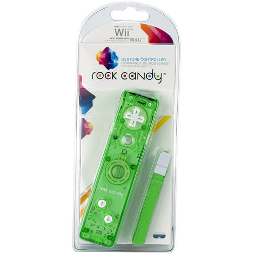Rock Candy Wireless Controller (Wii/WiiU) (groen) (Wiiu), PDP