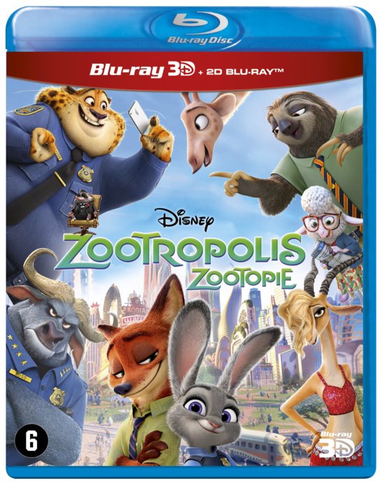 Zootropolis (2D+3D) (Disney) (Blu-ray), Rich Moore, Byron Howard