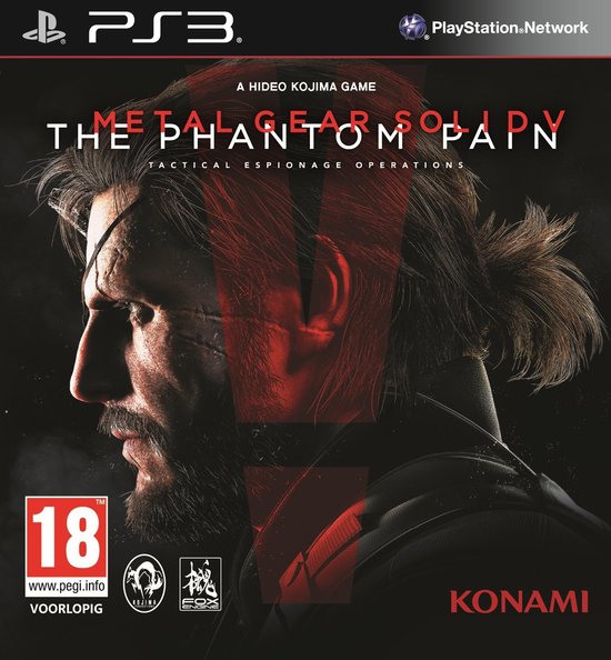 Metal Gear Solid V: The Phantom Pain (PS3), Konami