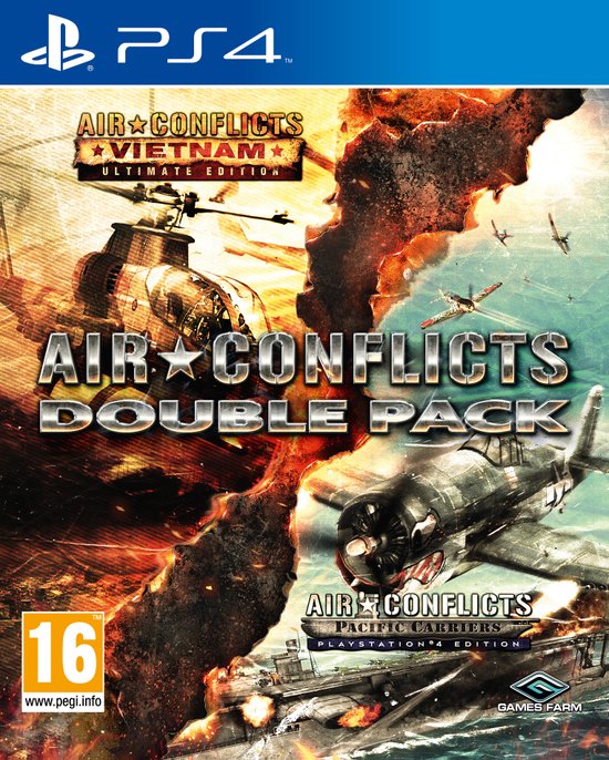 Air Conflicts Bundle (Vietnam + Pacific Carriers) (PS4), Games Farm 