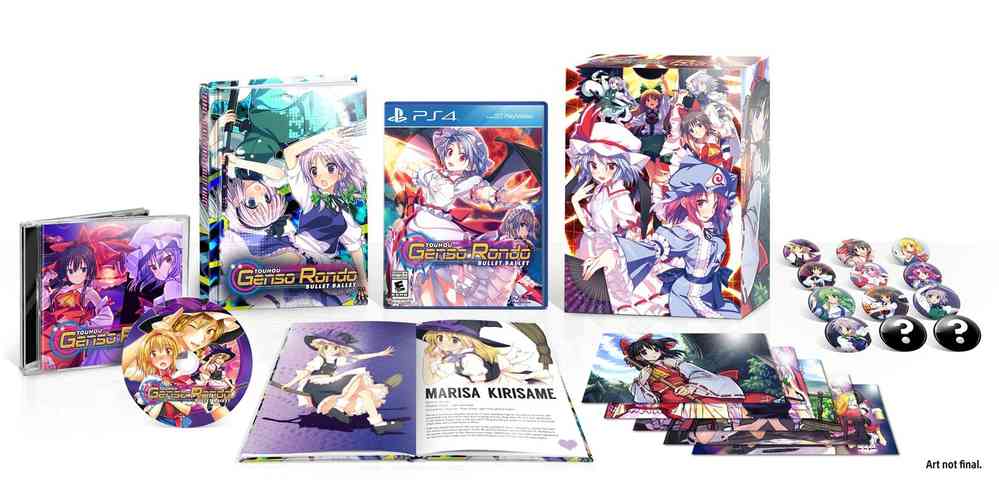 Touhou Genso Rondo: Bullet Ballet Limited Edition (PS4), Cubetype