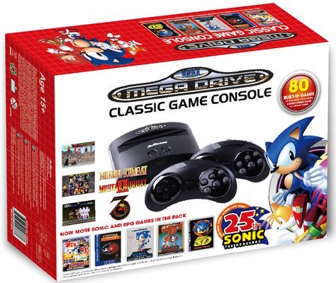 SEGA Classic Game Console (Sonic 25th Anniversary) (hardware), SEGA