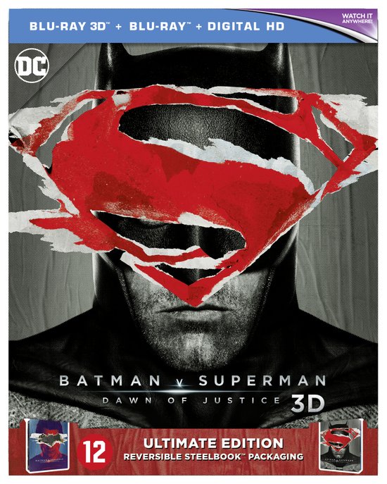 Batman v Superman: Dawn of Justice (Ultimate Edition Steelbook) (2D+3D) (Blu-ray), Zack Snyder