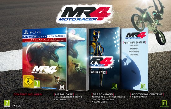 Moto Racer 4 Deluxe Edition (+PSVR) (PS4), Artefacts Studio & Microids