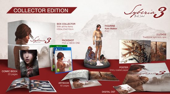 Syberia 3 Collector's Edition (PS4), Anuman Interactive