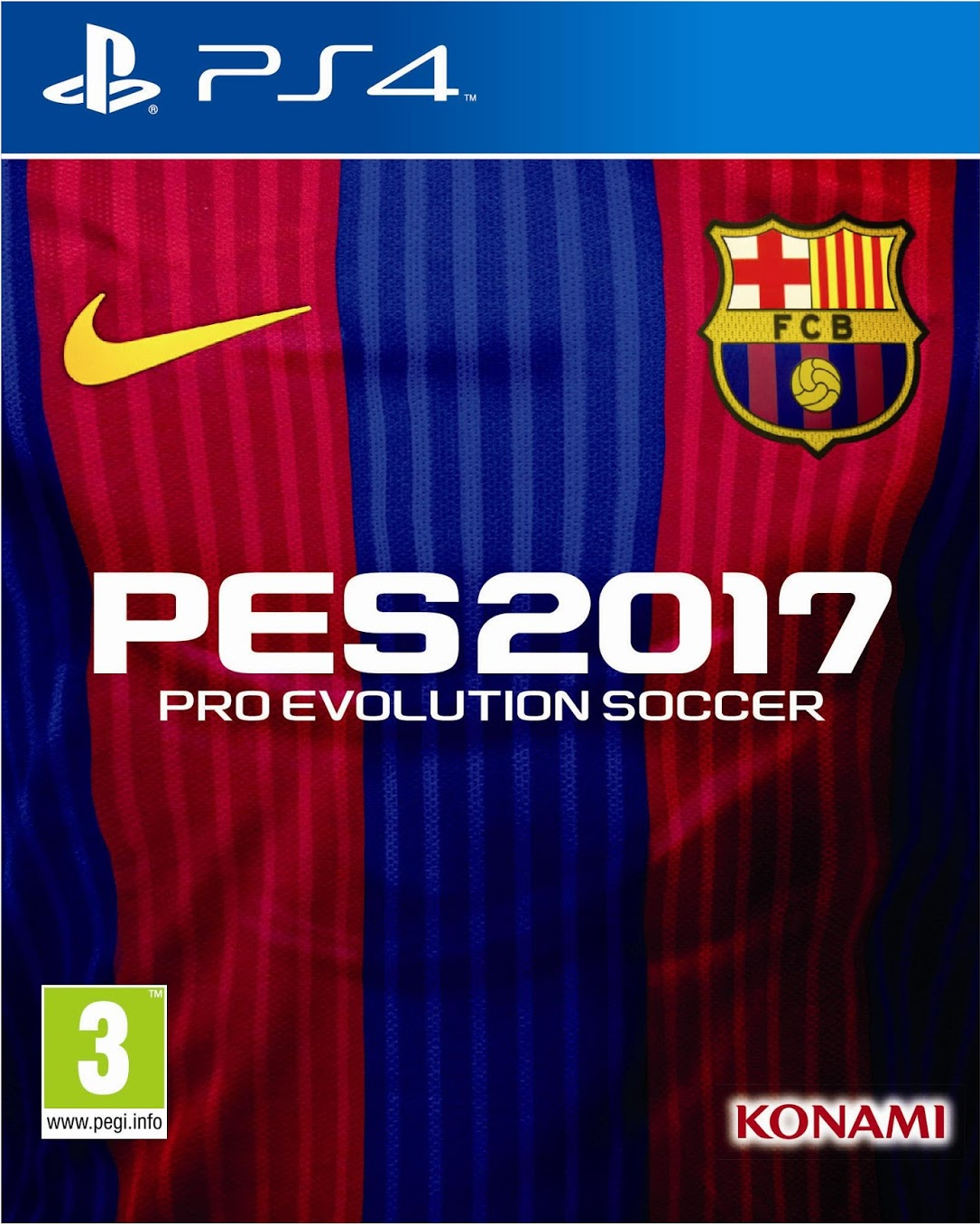 Pro Evolution Soccer 2017 Barcelona Edition (PS4), Konami
