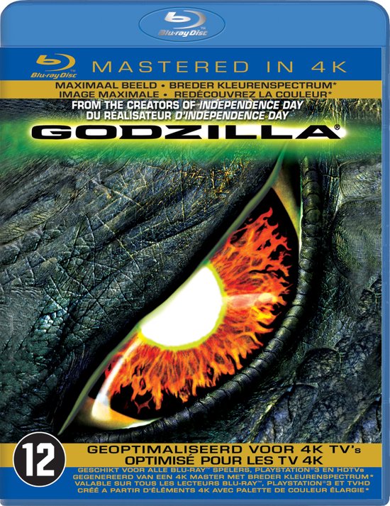 Godzilla (1998) (Mastered In 4K) (Blu-ray), Roland Emmerich