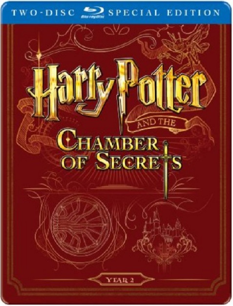 Harry Potter and the Chamber of Secrets (Blu-Ray Steelbook) (Blu-ray), Warner Home Video