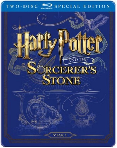 Harry Potter and the Philosopher's Stone (Blu-Ray Steelbook) (Blu-ray), Warner Home Video