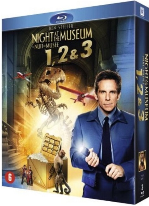 Night at the Museum 1-3 (Blu-ray), Shawn Levy