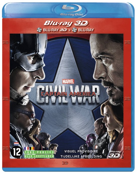 Captain America: Civil War (2D+3D) (Blu-ray), Anthony Russo, Joe Russo