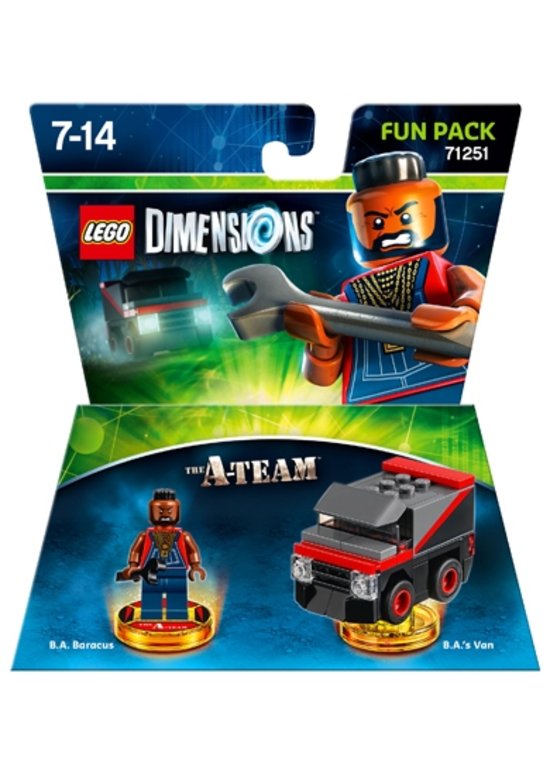 LEGO Dimensions: The A-Team (B.A. Baracus) Fun Pack (NFC), Travellers Tales