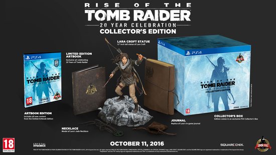 Rise of the Tomb Raider: 20 Year Celebration Collectors Edition (+PSVR)