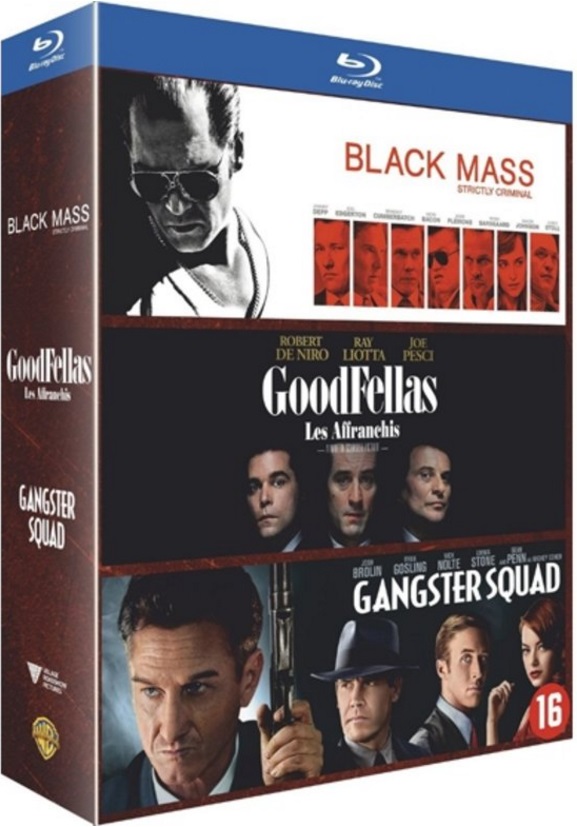Gangster Collection (Black Mass/Goodfellas/Gangster Squad) (Blu-ray), Martin Scorsese, Ruben Fleischer, Scott Cooper